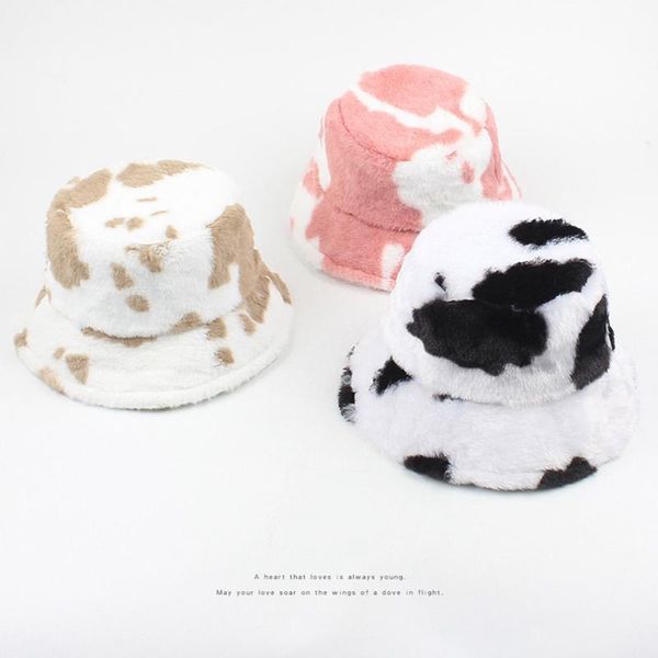 women winter warm thicken fluffy plush bucket hat vintage milk cow printed wide brim sunscreen packable panama fisherman cap, Blue;gray
women winter warm thicken fluffy plush bucket hat vintage milk cow printed wide brim sunscreen packable panama fisherman cap, Blue;gray