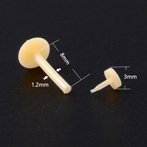 10pcs flesh color bio flexible ptfe labret retainer rings ear tragus helix cartilage earring stud ptfe basic retainer piercing q sqcmpw, Silver
10pcs flesh color bio flexible ptfe labret retainer rings ear tragus helix cartilage earring stud ptfe basic retainer piercing q sqcmpw, Silver