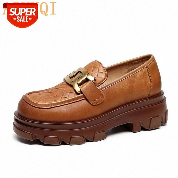 aiyuqi women shoes platform 2021 new natural genuine leather ladies single shoes retro casual ladies spring #bq8t
aiyuqi women shoes platform 2021 new natural genuine leather ladies single shoes retro casual ladies spring #bq8t