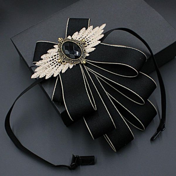 bow ties men's suit tie collar flower dress shirt groom groomsman host wedding party ceremony multi-layer cravat male accessories, Black;gray
bow ties men's suit tie collar flower dress shirt groom groomsman host wedding party ceremony multi-layer cravat male accessories, Black;gray