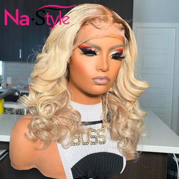 transparent lace body wave wigs ombre 613 blonde human hair wigs short bob pre plucked bleached knots t part remy hair, Black;brown
transparent lace body wave wigs ombre 613 blonde human hair wigs short bob pre plucked bleached knots t part remy hair, Black;brown
