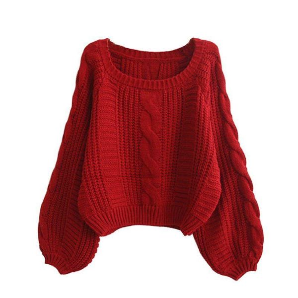 autumn winter women sweaters and pullovers korean style long sleeve white, White;black
autumn winter women sweaters and pullovers korean style long sleeve white, White;black
