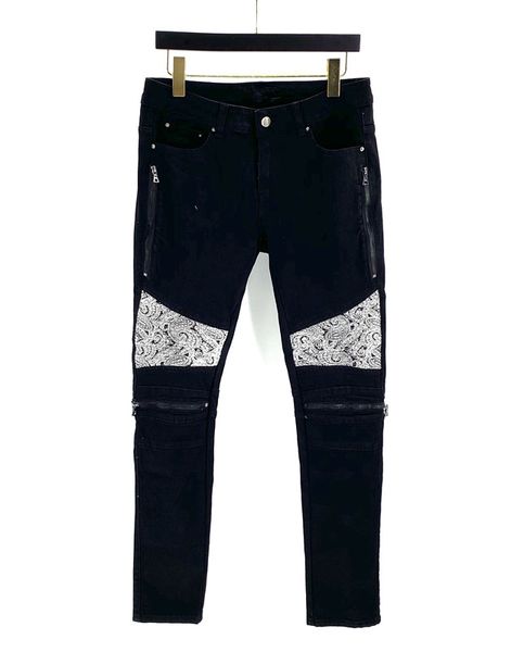 2020 new luxury designer mens jeans slim-leg washed holes denim male skinny slim-leg pants classic hip hop sold trousers size 29-40, Blue
2020 new luxury designer mens jeans slim-leg washed holes denim male skinny slim-leg pants classic hip hop sold trousers size 29-40, Blue