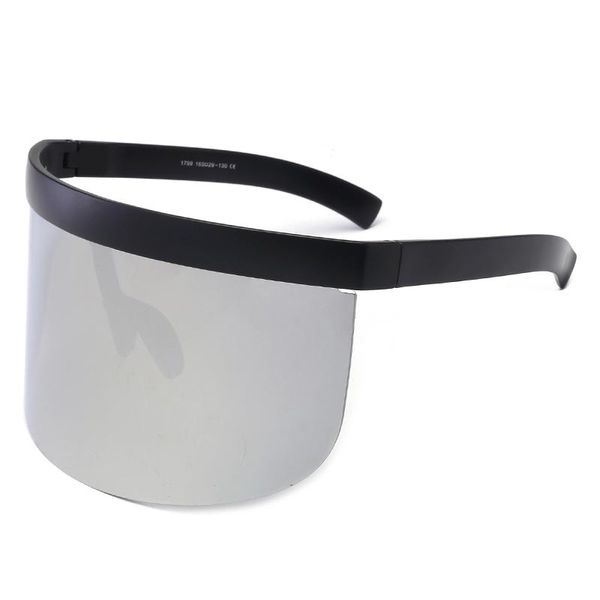 BINGKING Fashion Sunglasses Unisex 8 Colors Brand Designer Goggle Shield Windproof Plastic Lens 1799 UV400 Protection Eyewear, White;black
BINGKING Fashion Sunglasses Unisex 8 Colors Brand Designer Goggle Shield Windproof Plastic Lens 1799 UV400 Protection Eyewear, White;black