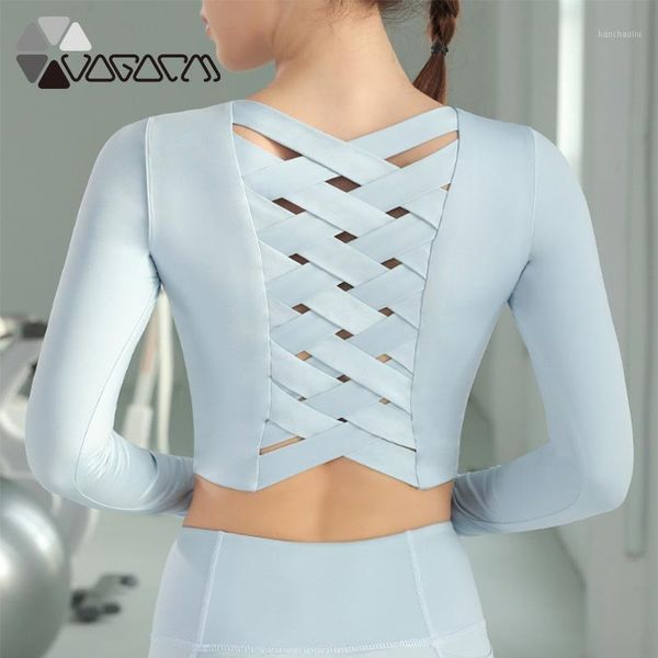 yoga outfits women shirt long-sleeved tight-fitting cross high strech breathable outdoor jogging female sportswear workout clothes1, White;red
yoga outfits women shirt long-sleeved tight-fitting cross high strech breathable outdoor jogging female sportswear workout clothes1, White;red