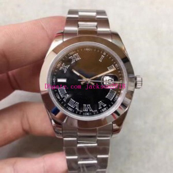 u1 factory men wristwatch 41mm 126300 126303 126301 automatic stainless steel bracelet luxury men's watches quality, Slivery;brown 
u1 factory men wristwatch 41mm 126300 126303 126301 automatic stainless steel bracelet luxury men's watches quality, Slivery;brown