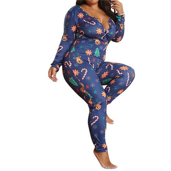 romper women christmas pajamas long sleeve women overalls button front deep v neck jumpsuit pants jumpsuit sleep wear, Black;white
romper women christmas pajamas long sleeve women overalls button front deep v neck jumpsuit pants jumpsuit sleep wear, Black;white