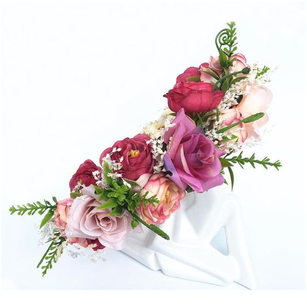 spring rose flower headband wreath kids party floral garlands adjustable festival flower crown women wedding hair acc jllche
spring rose flower headband wreath kids party floral garlands adjustable festival flower crown women wedding hair acc jllche