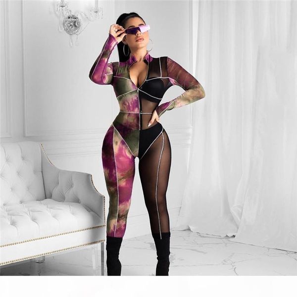 women sheer print jumpsuits & rompers leggings bodysuits fall winter clothing & club elegant striped sportswear zipper panelled 2552, Black;white
women sheer print jumpsuits & rompers leggings bodysuits fall winter clothing & club elegant striped sportswear zipper panelled 2552, Black;white