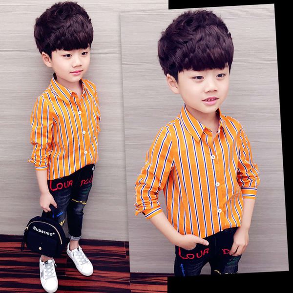 long sve 2019 new spring and autumn foreign sle big boys' cloth children's shirt fashion, White;black
long sve 2019 new spring and autumn foreign sle big boys' cloth children's shirt fashion, White;black