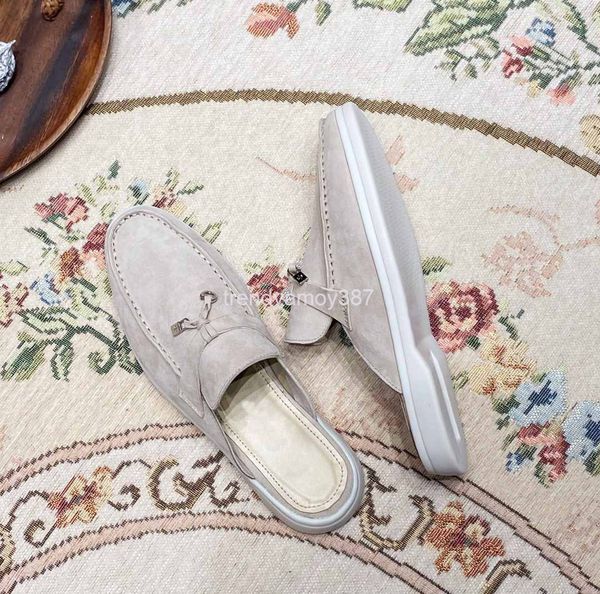 slippers style baotou semi slippers in spring and summer, suede tassel lock lefu shoes, one foot on soft soled leisure comfortable women, Black
slippers style baotou semi slippers in spring and summer, suede tassel lock lefu shoes, one foot on soft soled leisure comfortable women, Black
