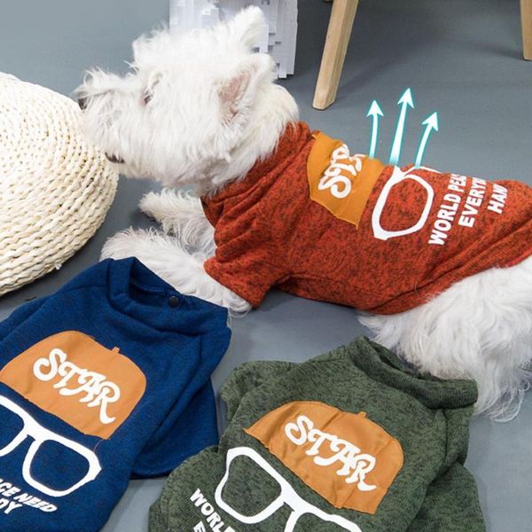 new style teddy dog cat pet glasses clothes new arrival autumn and winter dog outfit no hat sweater cute fashion hoodies
new style teddy dog cat pet glasses clothes new arrival autumn and winter dog outfit no hat sweater cute fashion hoodies