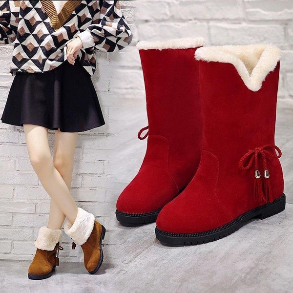 pupuda women boots winter high boots keep warm snow good quality shoes ladies1, Black
pupuda women boots winter high boots keep warm snow good quality shoes ladies1, Black