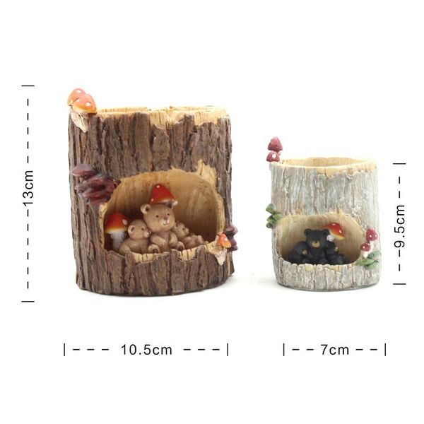 decorative objects & figurines idyllic creative forest cartoon animal tree stump succulents flower pot deskdecoration
decorative objects & figurines idyllic creative forest cartoon animal tree stump succulents flower pot deskdecoration