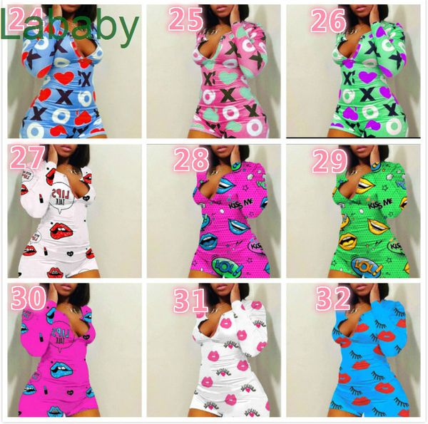 designer women pajama onesies nightwear playsuit workout button skinny cartoon print jumpsuits v-neck short onesies rompers 2021, Black;white
designer women pajama onesies nightwear playsuit workout button skinny cartoon print jumpsuits v-neck short onesies rompers 2021, Black;white