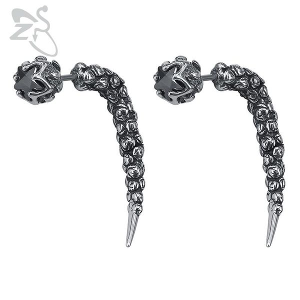 stud zs gothic style earrings fake ear tunnel plugs men's stainless steel jewelry 1 pair punk earring rock roll, Golden;silver
stud zs gothic style earrings fake ear tunnel plugs men's stainless steel jewelry 1 pair punk earring rock roll, Golden;silver