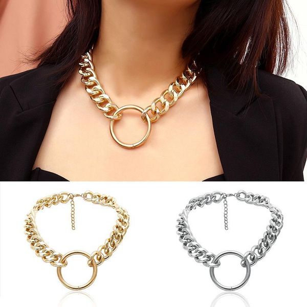 chokers 1pc punk round metal chain o ring choker women men collar vintage necklace gold silver color girls gifts1, Golden;silver
chokers 1pc punk round metal chain o ring choker women men collar vintage necklace gold silver color girls gifts1, Golden;silver