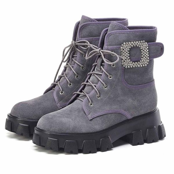 new winter high heel shoes women's ankle boots cow suede thick bottom platform boots wedges crystal metal fastener ankle, Black
new winter high heel shoes women's ankle boots cow suede thick bottom platform boots wedges crystal metal fastener ankle, Black