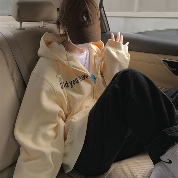 lsweater plush thickened female student korean version loose ins fashionable winter couple coat bf casual cec cardigan, Black
lsweater plush thickened female student korean version loose ins fashionable winter couple coat bf casual cec cardigan, Black
