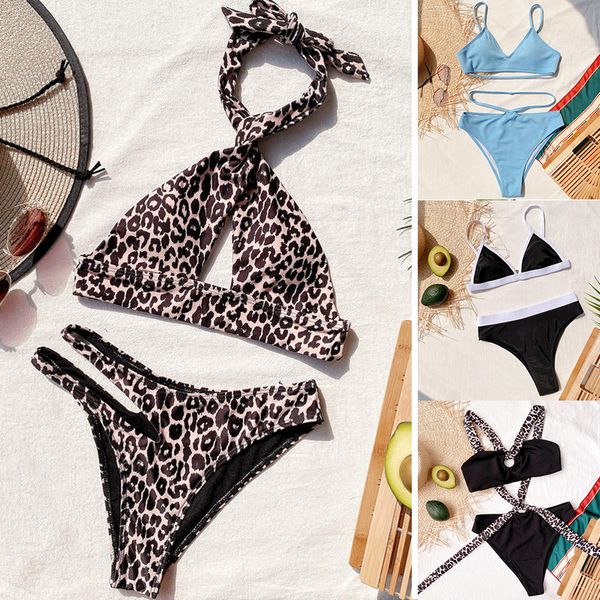 women bikini set two pieces swimsuit ruffle leopard print beachwear bandage cross push up swimwear style three
women bikini set two pieces swimsuit ruffle leopard print beachwear bandage cross push up swimwear style three