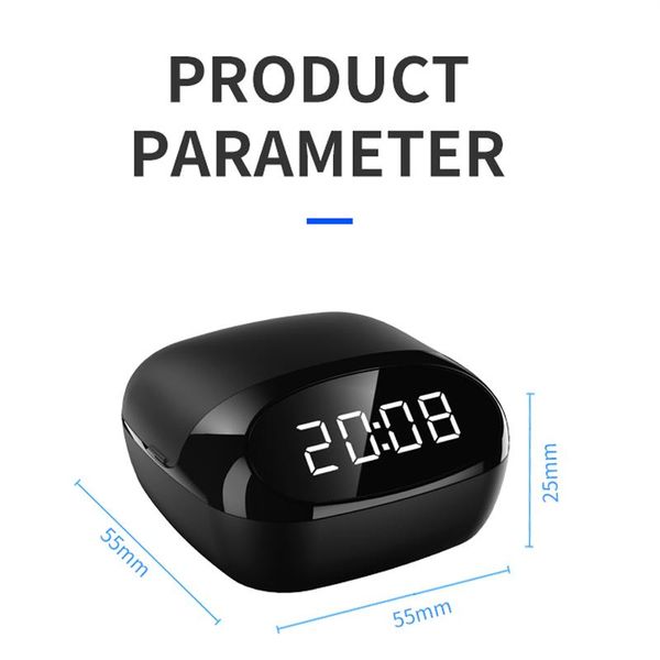 new product xg29 digital display bluetooth tws headset clock display 5.0 stereo mini noise canceling headset
new product xg29 digital display bluetooth tws headset clock display 5.0 stereo mini noise canceling headset