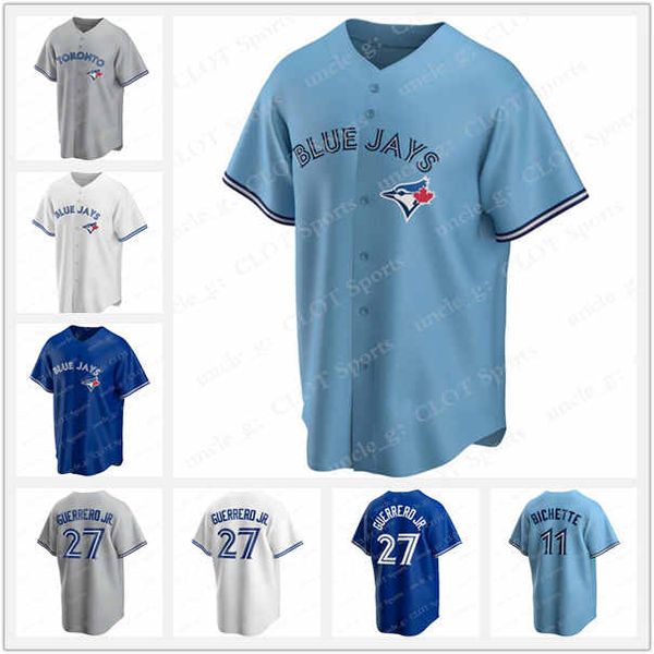 27 vladimir guerrero jr.toronto blue custom jays baseball jersey george bell joe carter roberto alomar justin smoak morris martin donaldson, Blue;black
27 vladimir guerrero jr.toronto blue custom jays baseball jersey george bell joe carter roberto alomar justin smoak morris martin donaldson, Blue;black