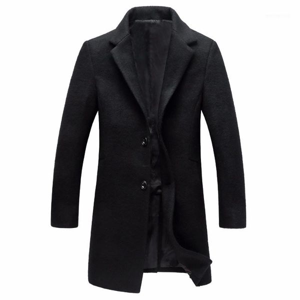 men's wool & blends shanghai story men's business style silm fit long blend coats fashion solid overcoat1, Black
men's wool & blends shanghai story men's business style silm fit long blend coats fashion solid overcoat1, Black