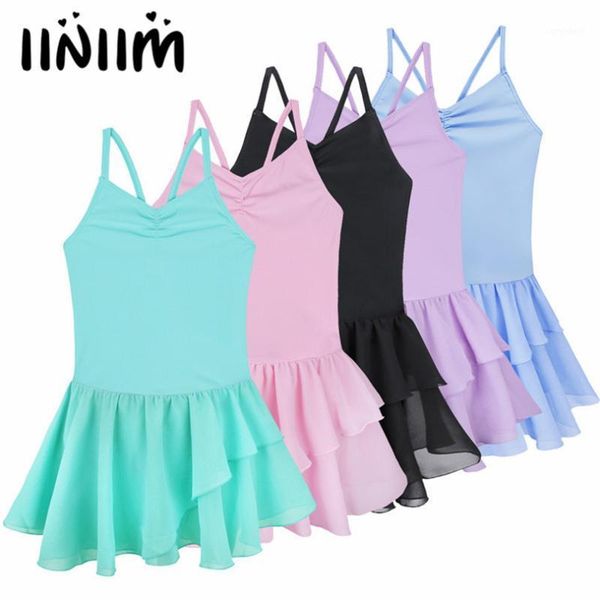 stage wear iiniim kids ballet leotard dress spaghetti strap ballerina dance costumes gymnastics tutu for girls wear1, Black;red
stage wear iiniim kids ballet leotard dress spaghetti strap ballerina dance costumes gymnastics tutu for girls wear1, Black;red