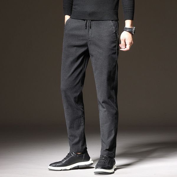 2020 new autumn long korean versatile fashion trend men's slim straight tube brushed casual pants, Black
2020 new autumn long korean versatile fashion trend men's slim straight tube brushed casual pants, Black