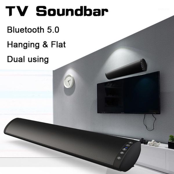 20w bluetooth 5.0 tv soundbar wireless speaker stereo home theater hifi column surround usb sound system wall mounted sound bar1 
20w bluetooth 5.0 tv soundbar wireless speaker stereo home theater hifi column surround usb sound system wall mounted sound bar1