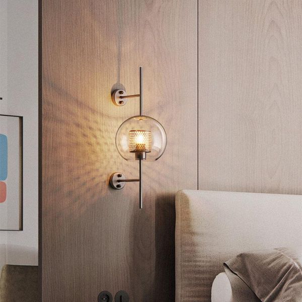 wall lamp modern decorative sconce living room bedroom study light fixtures retro industrial wind glass yhj020404
wall lamp modern decorative sconce living room bedroom study light fixtures retro industrial wind glass yhj020404