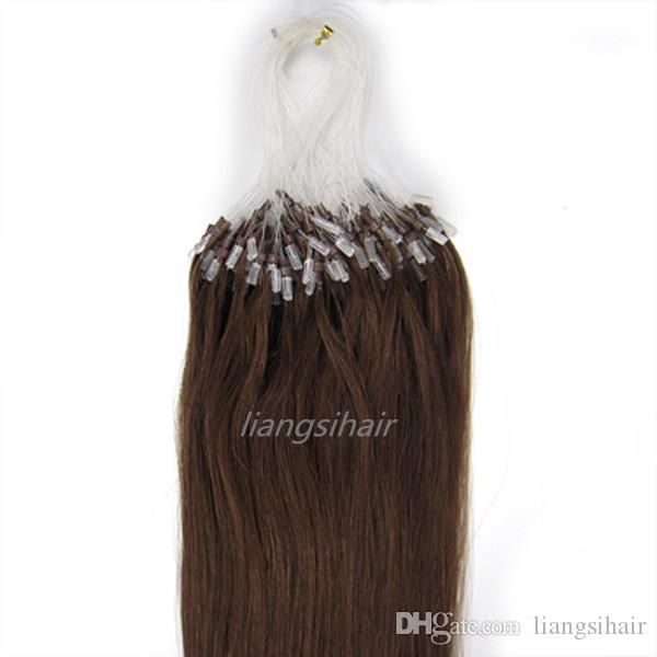 brazilian hair bundles 16"-26" 100s 4# medium brown loop micro ring hair extensions straight brazilian peruvian indian malaysian h, Black
brazilian hair bundles 16"-26" 100s 4# medium brown loop micro ring hair extensions straight brazilian peruvian indian malaysian h, Black