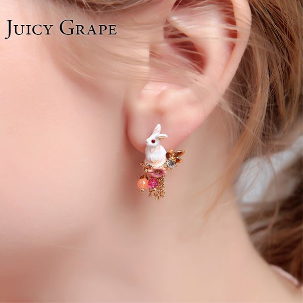 juicy grape new arrivals enamel jewelry white rabbit flower tassel earrings 925 silver needle prevent allergy stud earrings 210202, Golden;silver
juicy grape new arrivals enamel jewelry white rabbit flower tassel earrings 925 silver needle prevent allergy stud earrings 210202, Golden;silver