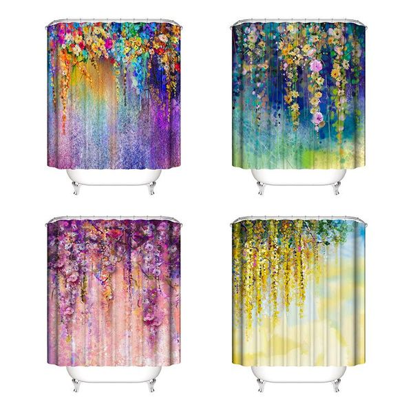 2020 waterproof floral shower curtain pastroal floral print polyester bathroom curtain creative decorative bath shower curtains
2020 waterproof floral shower curtain pastroal floral print polyester bathroom curtain creative decorative bath shower curtains