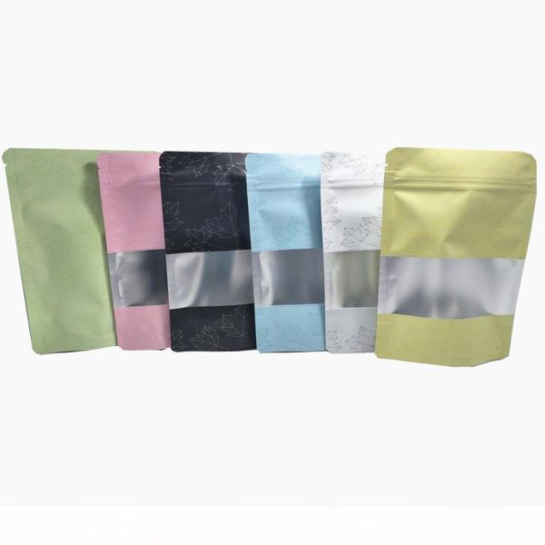 6 colors aluminum foil packaging bag with window snack candy mylar resealable packing pouch grocery storage zipper pouch
6 colors aluminum foil packaging bag with window snack candy mylar resealable packing pouch grocery storage zipper pouch