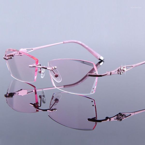 eye glasses frames for women rhinestone rimless eyeglass lady reading glasses high clear lens hyperopia women's pink presbyopic1, White;black
eye glasses frames for women rhinestone rimless eyeglass lady reading glasses high clear lens hyperopia women's pink presbyopic1, White;black