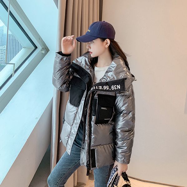 2021 new new winter jacket women cotton padded down jacket women thick warm hooded jackets coat female hz1d, Black
2021 new new winter jacket women cotton padded down jacket women thick warm hooded jackets coat female hz1d, Black