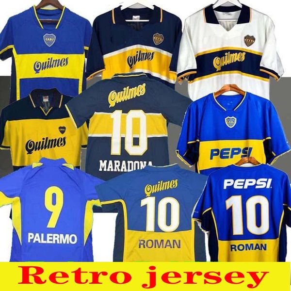 97 98 boca juniors retro soccer jersey maradona roman caniggia 1997 96 2002 03 palermo football shirts maillot camiseta de futebol 2005 2001, Black
97 98 boca juniors retro soccer jersey maradona roman caniggia 1997 96 2002 03 palermo football shirts maillot camiseta de futebol 2005 2001, Black
