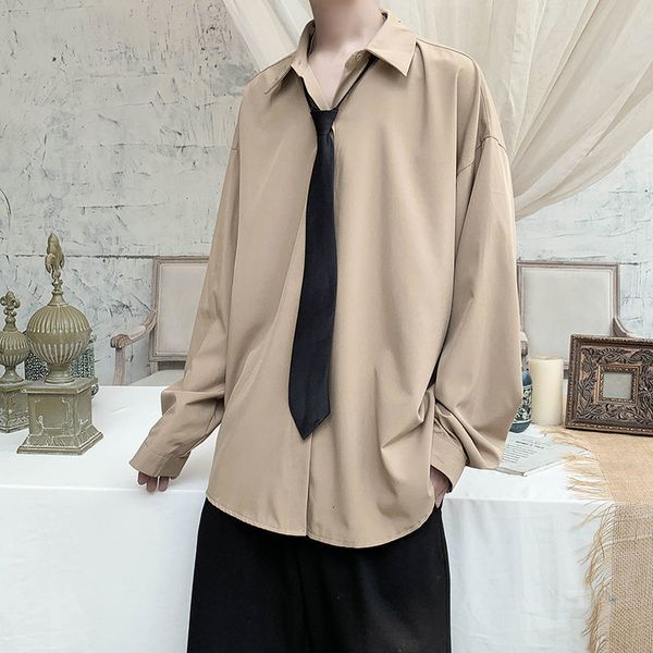 2021 male shirts spring and winter new slim trend to send tie eight colours shirt fashion young men's clothes n05h, White;black
2021 male shirts spring and winter new slim trend to send tie eight colours shirt fashion young men's clothes n05h, White;black