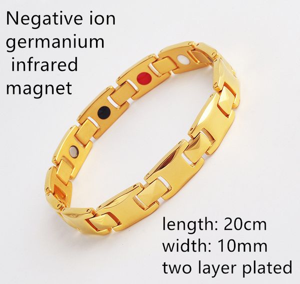 natural quartz healing point chakra stainless steel anion germanium infrared massage therapy germanite healthy mens bangle bracelet, Black
natural quartz healing point chakra stainless steel anion germanium infrared massage therapy germanite healthy mens bangle bracelet, Black