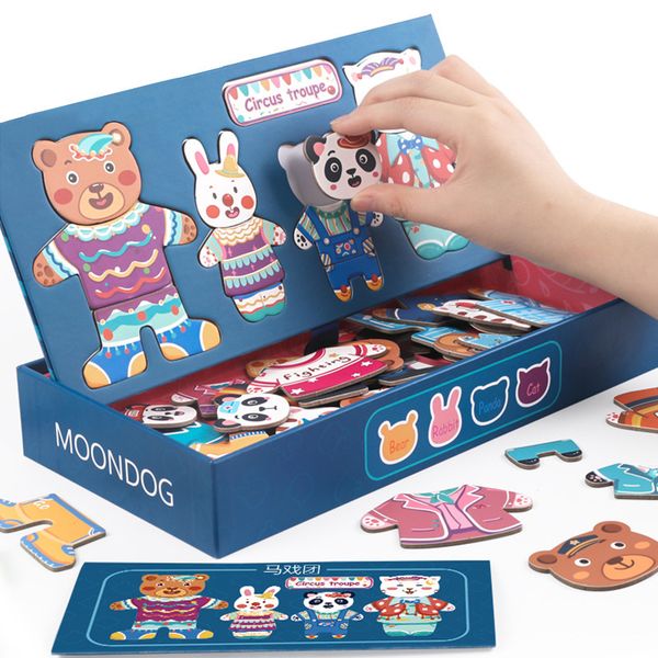magnetic puzzle dress changing dressing jigsaw large box change clothes white board drawing children early educational toys q1214
magnetic puzzle dress changing dressing jigsaw large box change clothes white board drawing children early educational toys q1214