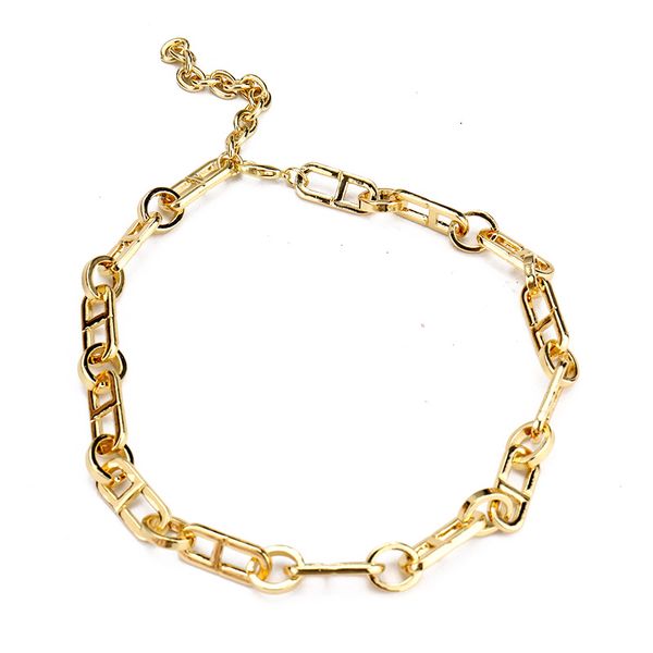 european and american fashion brand necklaces women's short thick chain splicing exaggerated personality collar chain, Silver
european and american fashion brand necklaces women's short thick chain splicing exaggerated personality collar chain, Silver