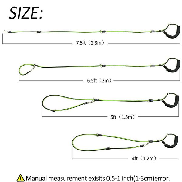 6 way multi-functional hands dog leash heavy duty nylon pet training leash for medium large dogs re bbyody 
6 way multi-functional hands dog leash heavy duty nylon pet training leash for medium large dogs re bbyody