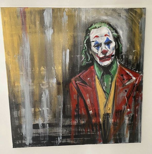 artworks the joker home decor handcrafts /hd print oil painting on canvas large wall art canvas pictures 210125
artworks the joker home decor handcrafts /hd print oil painting on canvas large wall art canvas pictures 210125