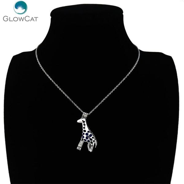 k173 silver zoo giraffe diffuser locket necklace pendant bead cage steel chain aroma essential oil diffuser locket wmtbpp, Black
k173 silver zoo giraffe diffuser locket necklace pendant bead cage steel chain aroma essential oil diffuser locket wmtbpp, Black