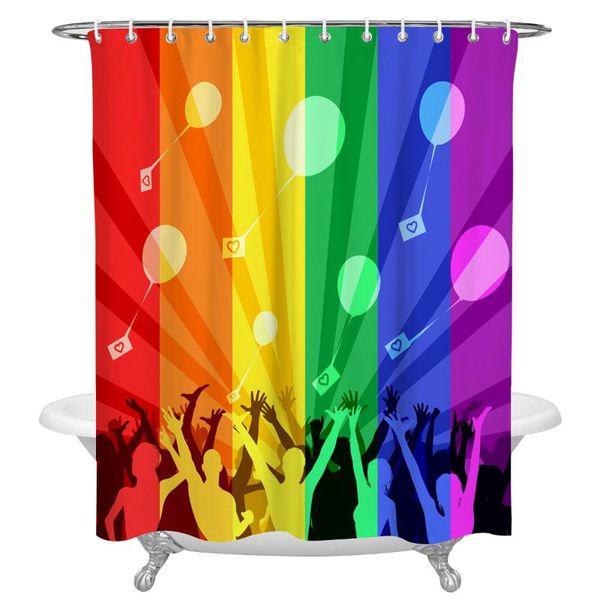 shower curtains rainbow lgbt pride curtain decorative waterproof polyester fabric bathroom with hooks home bath decor
shower curtains rainbow lgbt pride curtain decorative waterproof polyester fabric bathroom with hooks home bath decor