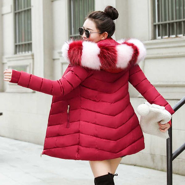2021 new arrival winter jacket women hooded with fur fashion parka warm thicken outwear female coat parkas t200814, Black
2021 new arrival winter jacket women hooded with fur fashion parka warm thicken outwear female coat parkas t200814, Black