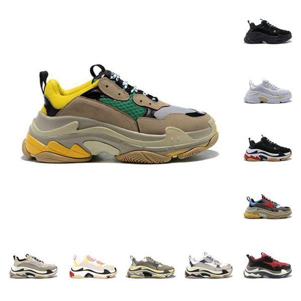 2020 triple s платформа paris 17fw triple s кроссовки для мужчин женщины черный красный белый зеленый случайные папа обувь теннис увеличение, Black
2020 triple s платформа paris 17fw triple s кроссовки для мужчин женщины черный красный белый зеленый случайные папа обувь теннис увеличение, Black