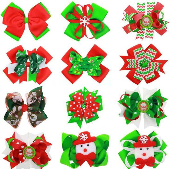 grosgrain 12 styles bow christmas clips ribbon bows with clip snow baby girl pinwheel hairpins xmas hair pin accessories
grosgrain 12 styles bow christmas clips ribbon bows with clip snow baby girl pinwheel hairpins xmas hair pin accessories