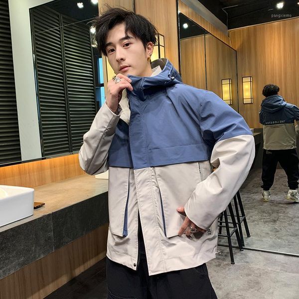 casual jacket men outwear spring autumn clothing jackets man slim fit hooded zipper coats male chaqueta de hombre 81, Black;brown
casual jacket men outwear spring autumn clothing jackets man slim fit hooded zipper coats male chaqueta de hombre 81, Black;brown